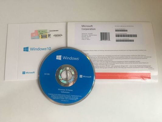 多言語Windows 10 COAのステッカーが付いている家OEM DVDのパッキング